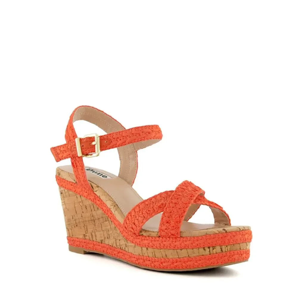 DUNE LONDON KELISA ORANGE 41 (US WOMEN'S 10) B (M)